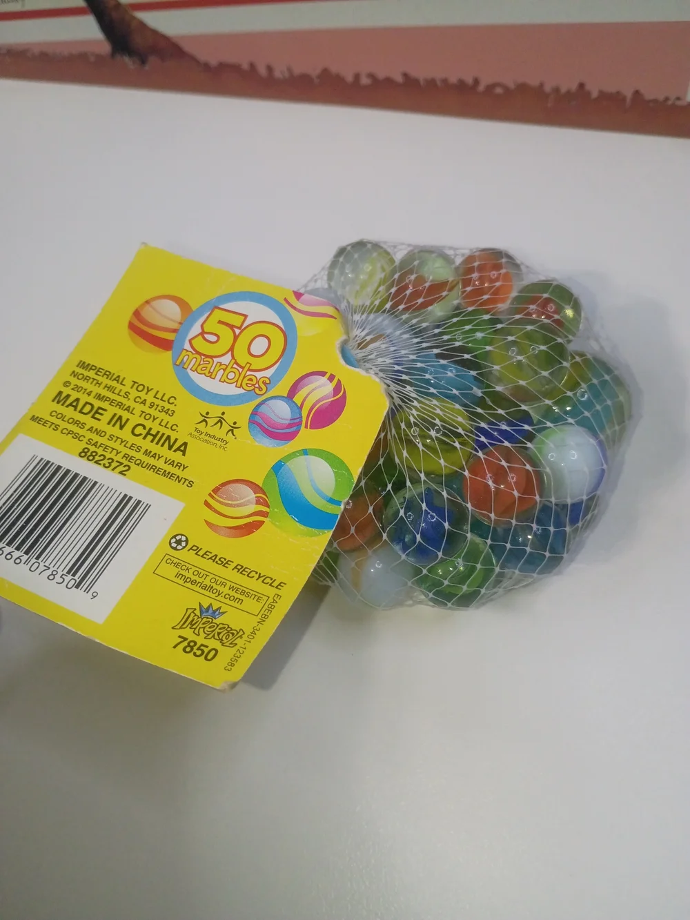 Marbles 50 Pack By Imperial Toy Includes One Supershooter
